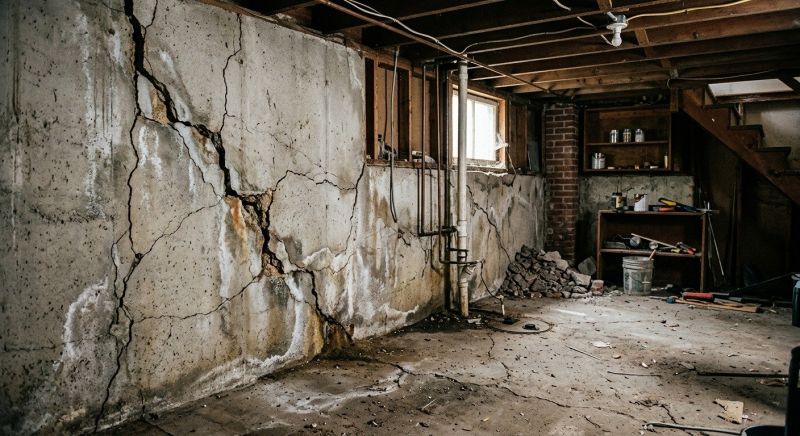 Basement Crack Repair in Buda, TX