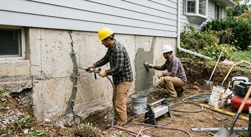 Basement Foundation Repair in Manchaca, TX