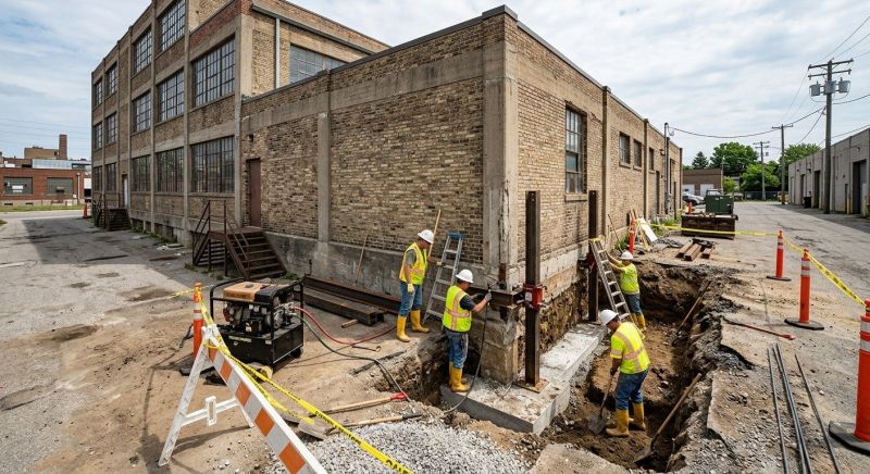 Building Foundation Repair in Kyle, TX