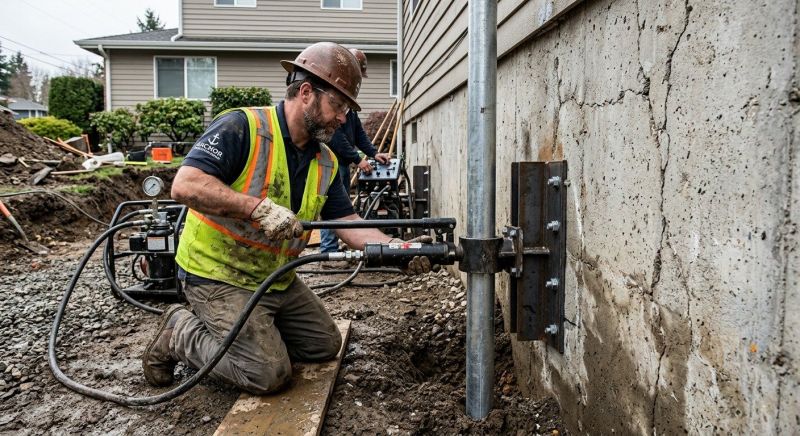 Concrete Foundation Leveling in San Marcos, TX