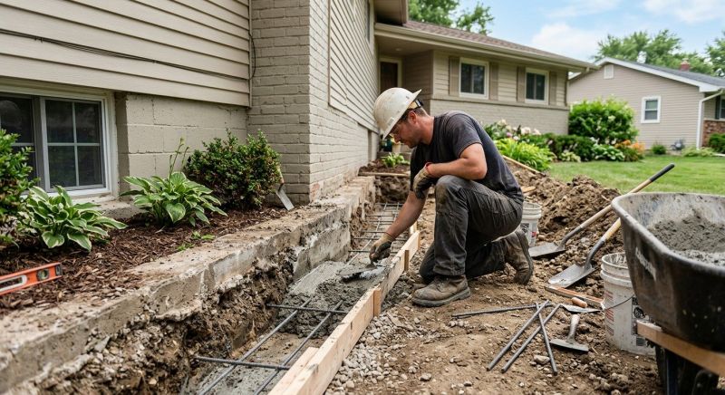 Concrete Foundation Repair in Cedar Creek, TX