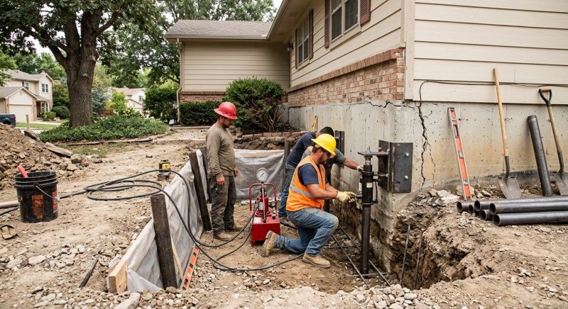 Concrete Foundation Repair in Del Valle, TX