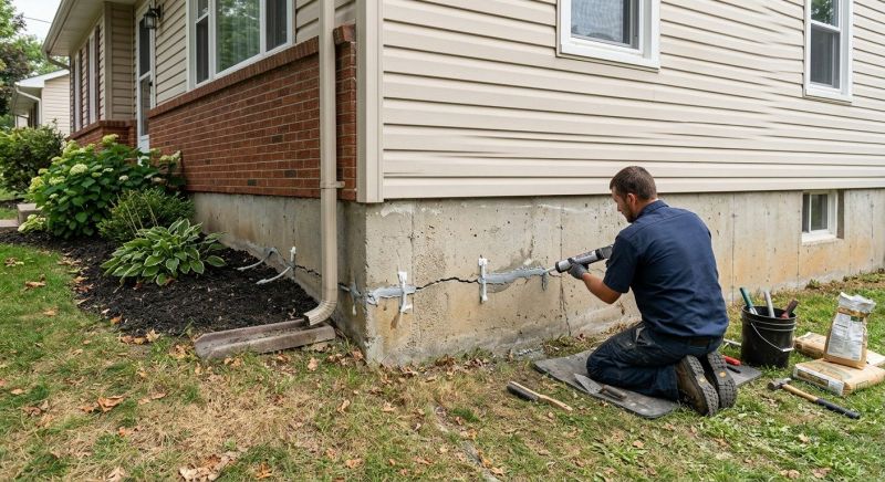 Cracked Foundation Repair in Del Valle, TX