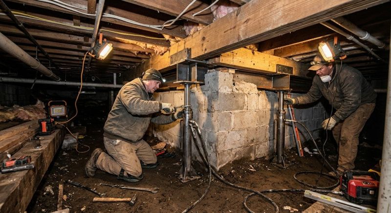 Crawlspace Foundation Repair in Driftwood, TX