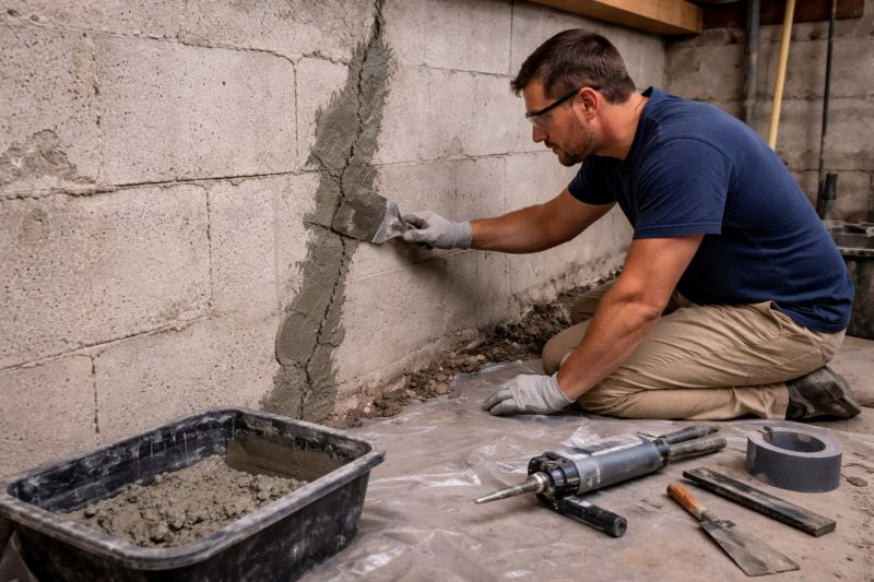 Foundation Crack Repair in Wimberley, TX