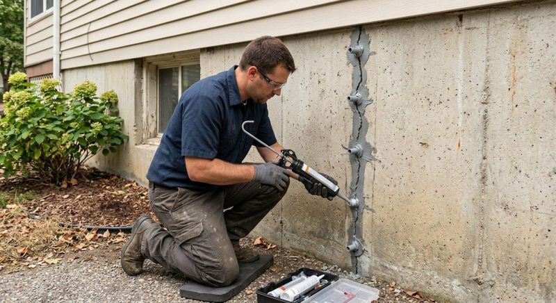 Foundation Crack Sealing in Buda, TX