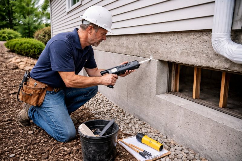 Foundation Crack Sealing in Buda, TX