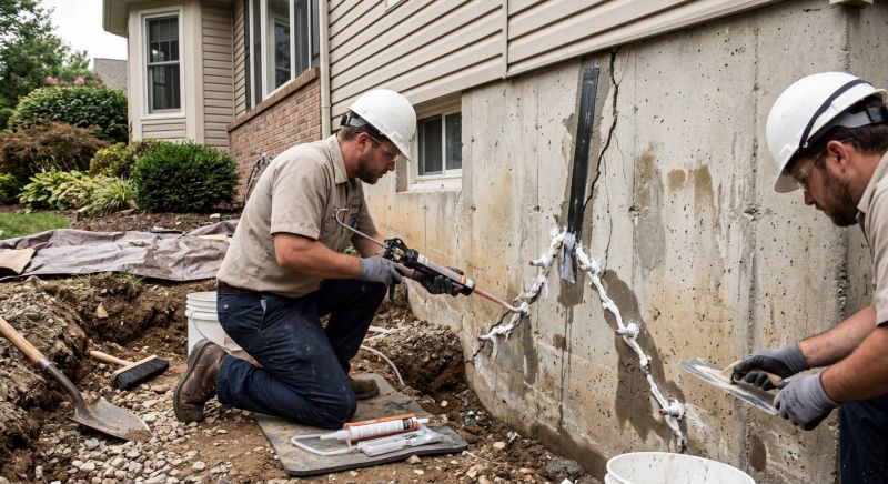 Foundation Cracks Repair in Buda, TX