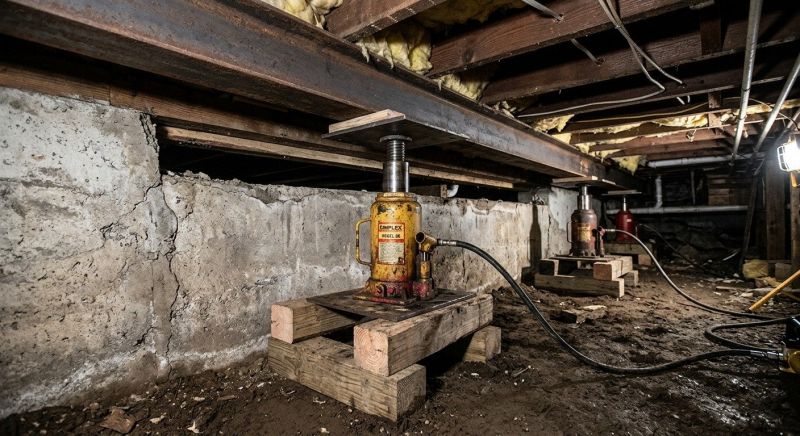 Foundation Jacking in Del Valle, TX