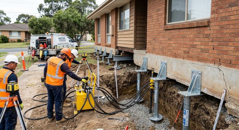 Foundation Jacking in Del Valle, TX