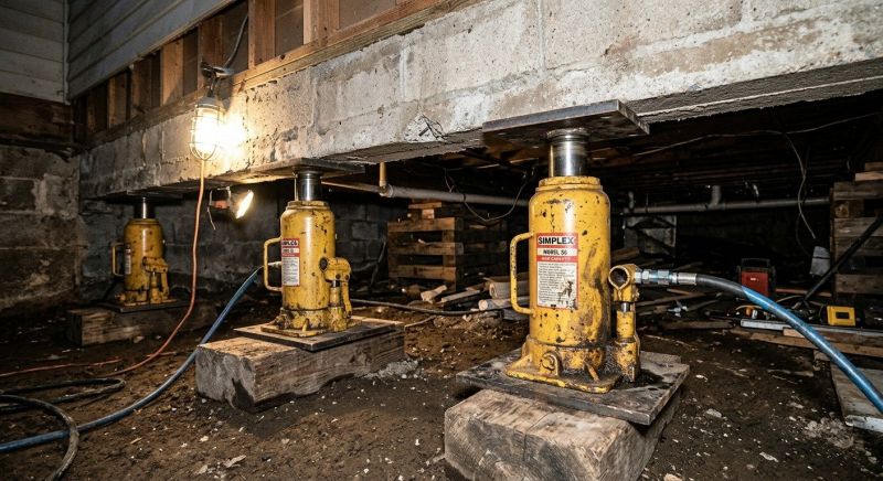 Foundation Jacking in Dripping Springs, TX