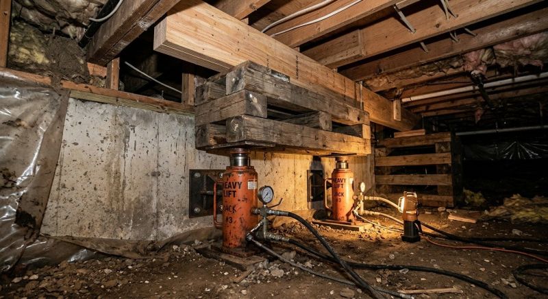 Foundation Jacking in San Marcos, TX