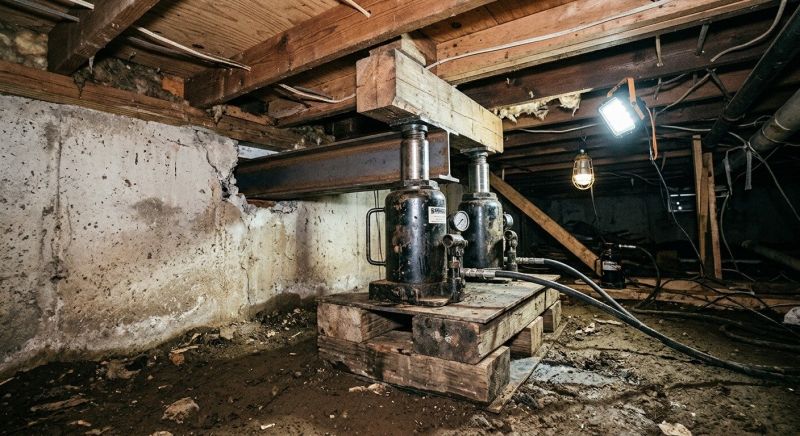 Foundation Jacking in San Marcos, TX