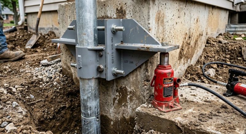 Foundation Pier Leveling in Buda, TX