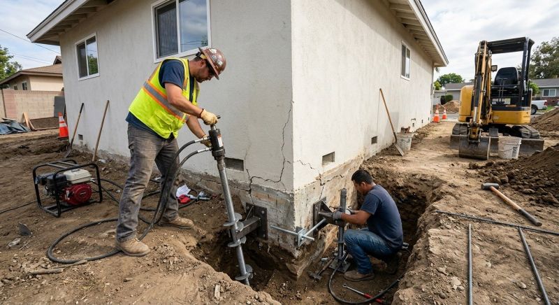 Foundation Stabilizing in Austin, TX