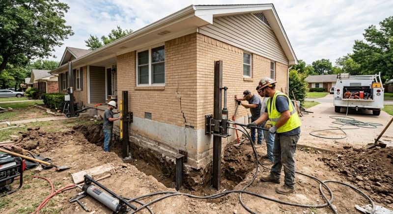 Settling Foundation Service in Kyle, TX