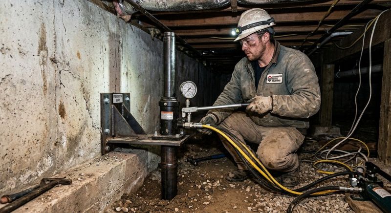 Settling Foundation Service in Kyle, TX