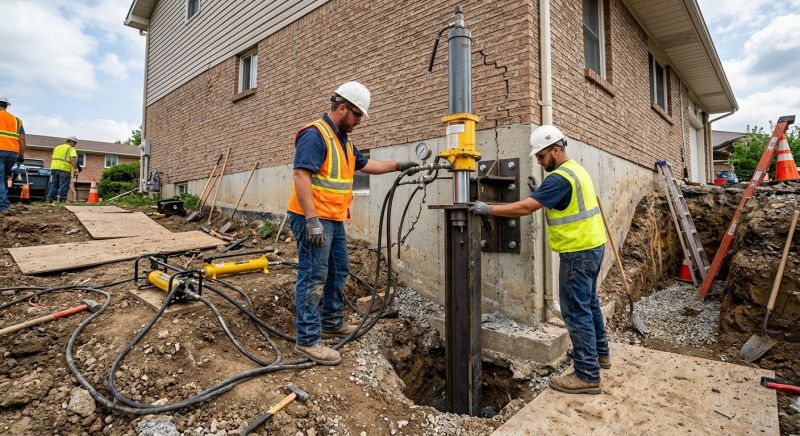 Settling Foundation Service in Buda, TX