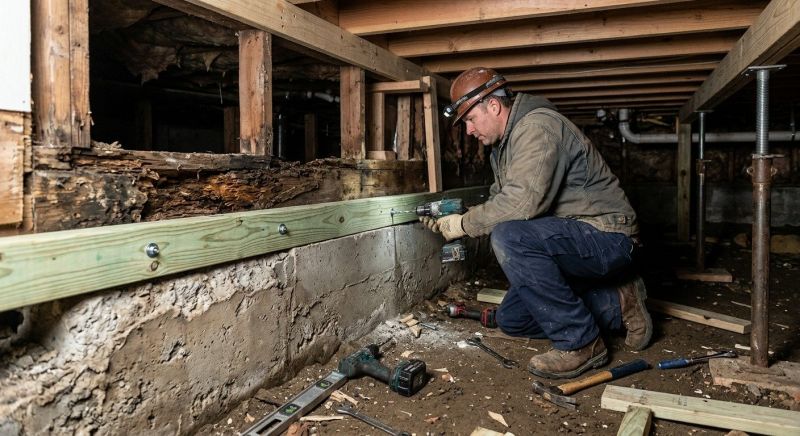 Sinking Foundation Repair in Driftwood, TX