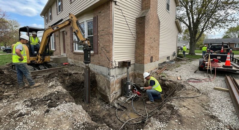 Sinking Foundation Repair in San Marcos, TX