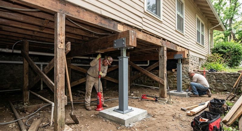 Structural Underpinning in Buda, TX